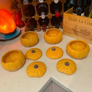 AUTUMN PUMPKIN BOWLS
